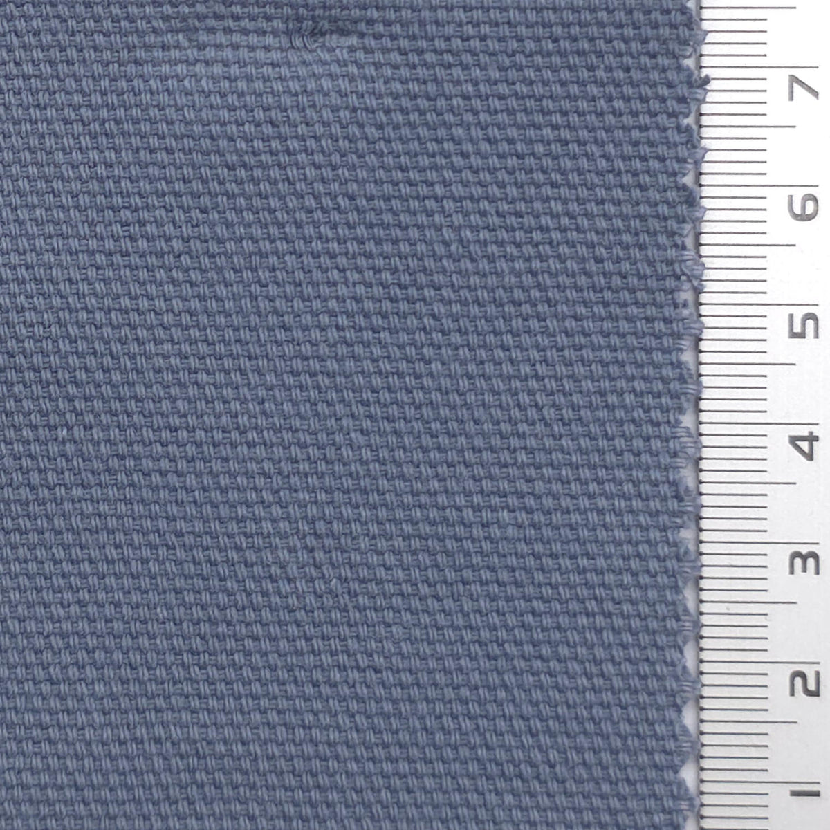 Solid 7 Count Cotton Oxford Woven Fabric - FAB1981 - Blue Gray