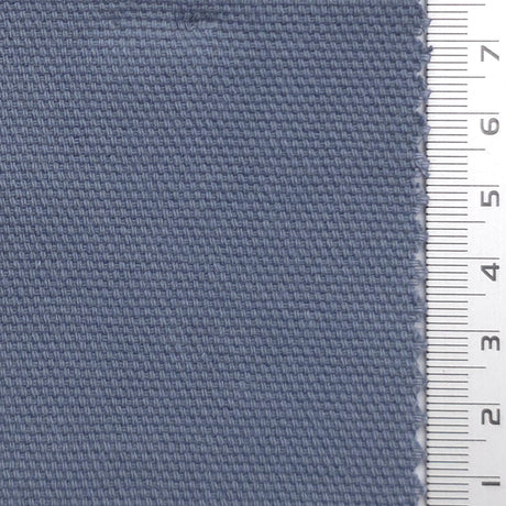 Solid 7 Count Cotton Oxford Woven Fabric - FAB1981 - Blue Gray