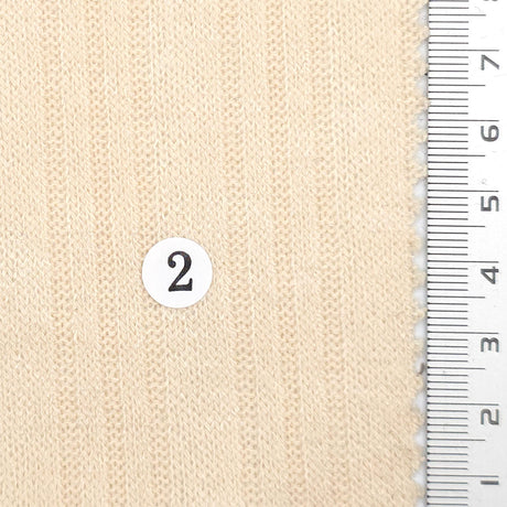 Hairy TR Stripe Irregular Rayon Polyester Knit Fabric - FAB1818 - 1.Pink Beige-2.Beige-3.Beige-4.Olive-5.Mint Blue-6.Green Khaki-7.Brown-8.Melange Gray-9.Charcoal-10.Navy 