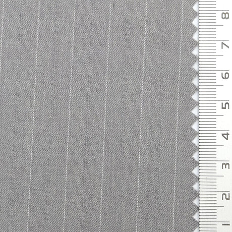 Pencil Stripe Plain Rayon Spandex Polyester Woven Fabric - FAB1782 - 1.Black-2.Light gray-3.Beige-4.Slate Gray-5.Navy blue-6.Dark Navy 