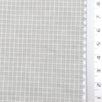 Light Gray - Windowpane Plain Nylon Woven Fabric - FAB1869