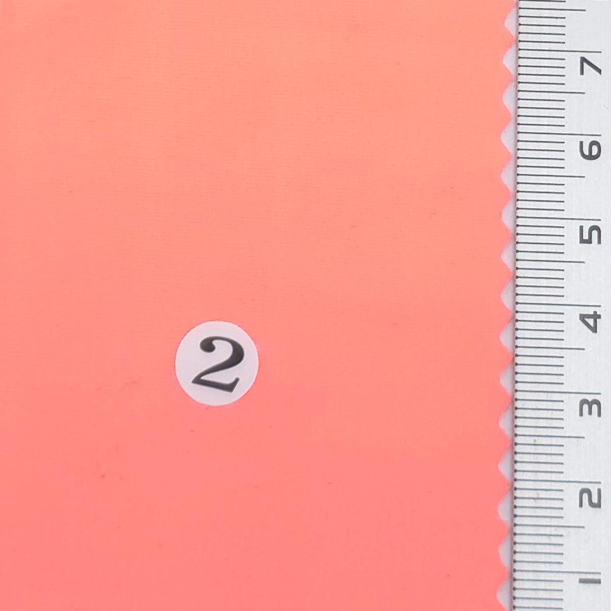 1: Light Pink-2: Coral-3: Orange-4: Cornflower Blue-5: Light Cyan - Soft Stretch Solid Nylon Spandex Knit Fabric - FAB 1944