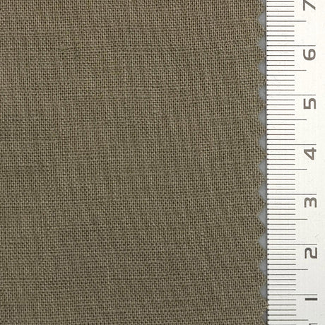 21s Solid Washing Linen Woven Fabric - FAB1678 - 1.Mirage-2.Rock-3.Dorado-4.Pale Oyster-5.Nomad-6.Silk-7.Cabbage Pont-8.Tallow-9.Bitter-10.Sorrell Brown 
