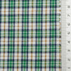 Multi Color Check YarnDyed Polyester Cotton Woven Fabric - FAB1788 - 1.Red-2.Green-3.Red-4.Purple-5.Grey-6.Purple-7.Orange 
