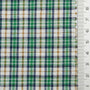 Multi Color Check YarnDyed Polyester Cotton Woven Fabric - FAB1788 - Green