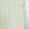 Solid Ethnical Lace Polyester Cotton Knit Fabric | FAB1562 | 1.White, 2.Ivory, 3.Beige, 4.Beige, 5.Pink, 6.Pink Orange, 7.Navy, 8.Black by Fabricis.com #