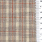 1: Navy Blue-2: Taupe-3: Mustard Yellow-4: Black-Swatch - Lightweight Crisp Check Cotton Poly Shirting Woven Fabric - FAB 1938