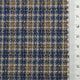 2.Navy blue and black plaid