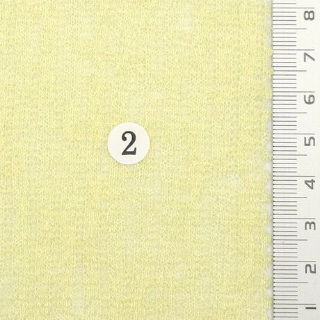 Solid Rib Polyester Spandex Knit Fabric - FAB1767 - 1.Lavender-2.Pale lemon-3.Salmon pink-4.Baby blue-5.Steel blue-6.Ivory-7.N/A-8.Sage gray-9.Celadon-10.Taupe 