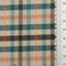 2.Teal/turquoise and white plaid
