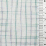 Check YarnDyed Cotton Woven Fabric - FAB1798 - 1.Light Blue Plaid-2.Mint Green-3.Light Beige-4.Charcoal Plaid 