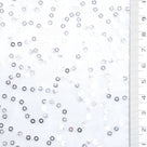 Wave Sequin Polyester Knit Fabric - FAB1979 - Ivory