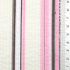 Baby Pink Stripe Seersucker Cotton Poly Woven Fabric - FAB1828