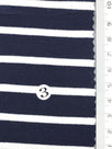 Solid Stripe Jersey Rayon Spandex Knit Fabric - FAB1726 - 1.Blue-2.Navy-3.Black-4.Red-5.Mellange-6.Olive-7.Dusty Pink-8.Red-9.White/Pink-10.White/Blue 
