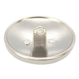 Classic Nickel Button, Star Design, 15~25mm, Cast Metal, Apparel & Craft - FBTN269 - Nickel / 15mm-Nickel / 18mm-Nickel / 21mm-Nickel / 23mm-Nickel / 25mm 