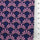Floral Jacquard YarnDyed Polyester Woven Fabric - FAB1625 - 1.Red-2.Blue-3.Lilac-4.White-5.Garnet-6.Green-7.Black 