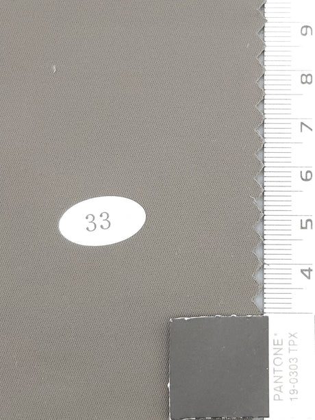 Solid Recycled Nylon Woven Fabric - FAB1681 - 1.Dusty Grey-2.Star Dust-3.Cotton Seed-4.Lemon Grass-5.Olive Haze-6.Camouflage Green-7.Smokey Grey-8.Carbon Grey-9.White-10.Eggshell 