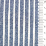 5mm Pencil Stripe YarnDyed Cotton Woven Fabric - FAB1761 - 1.Blue-2.Navy-3.Black 