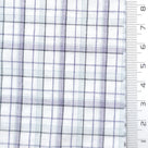 Tattersall Check Polyester Cotton Woven Fabric - FAB1969 - Lavender