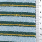 Stripe Cotton Polyester Knit Fabric - FAB1957 - Light Blue