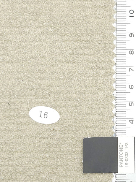 Solid Dobby Washing Linen Cotton Polyester Rayon Nylon Woven Fabric - FAB1710 - 1.Gunmetal-2.Pastel Grey-3.Bone-4.Ivory-5.Warm Grey-6.Olive Haze-7.Purple TAupe-8.Navy-9.Black 