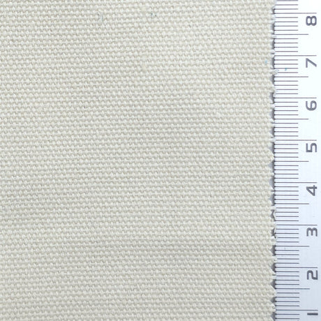 Solid Cotton Polyester Woven Fabric - FAB1948 - Off White