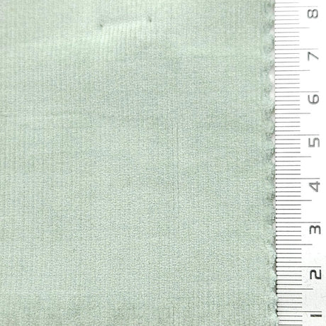 21 Wale Solid Corduroy Spandex Cotton Woven Fabric - FAB1654 - 1.Husk-2.Sea Mist-3.Sage-4.Finlandia-5.Marzipan-6.Cloudy-7.Napa-8.Bali Hai-9.Sweet Pink-10.Feldspar 