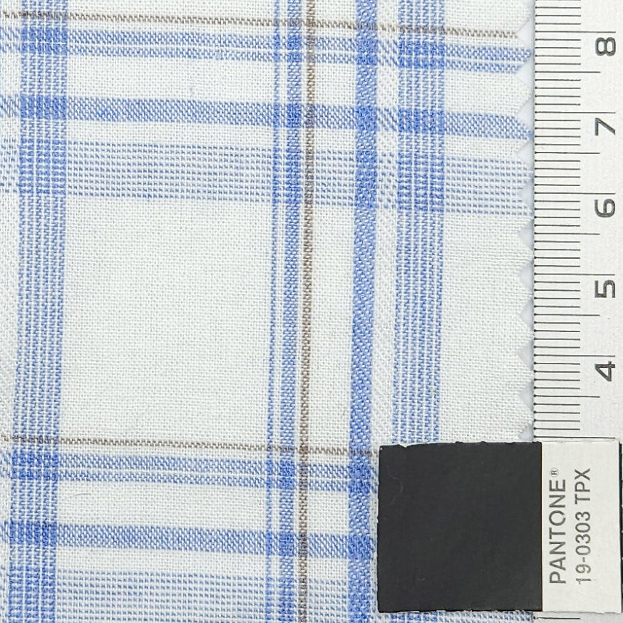 Tattersall Check YarnDyed Cotton Woven Fabric - FAB 1746 - 2.Multi