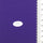 Solid Plain Recycled Washing Cotton Nylon Woven Fabric - FAB1701 - Purple