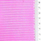 Resin Finished Rigid Nylon Mesh Knit Fabric - FAB1943 - Bright Pink