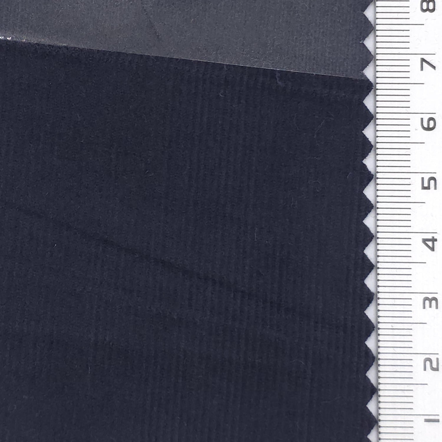 21 Wale Solid Corduroy Cotton Woven Fabric - FAB 1747 - V2-30: Midnight Blue