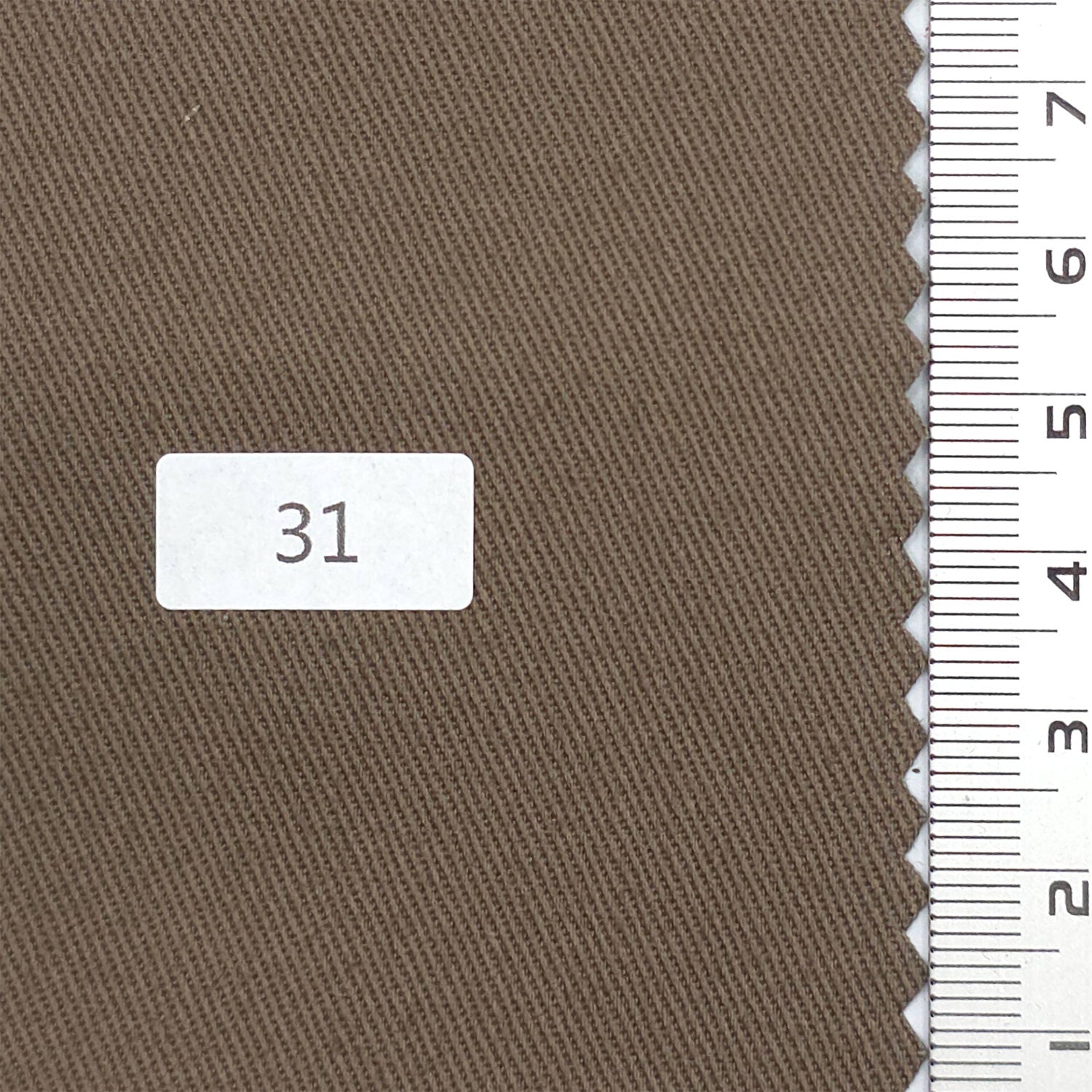 14 Count High Density Solid Twill Cotton Woven Fabric - FAB1816 - Chestnut