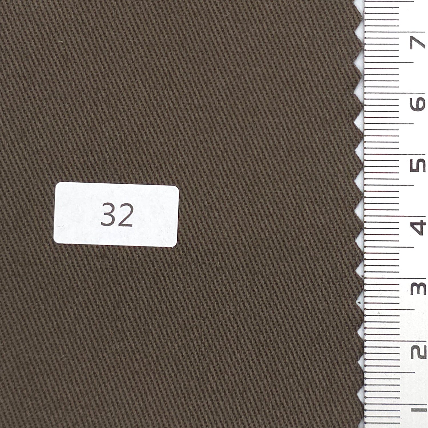 14 Count High Density Solid Twill Cotton Woven Fabric - FAB1816 - Espresso