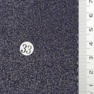 Solid Foil Slinky Spandex Polyester Knit Fabric - FAB 1698 - 33.Navy Silver (33)