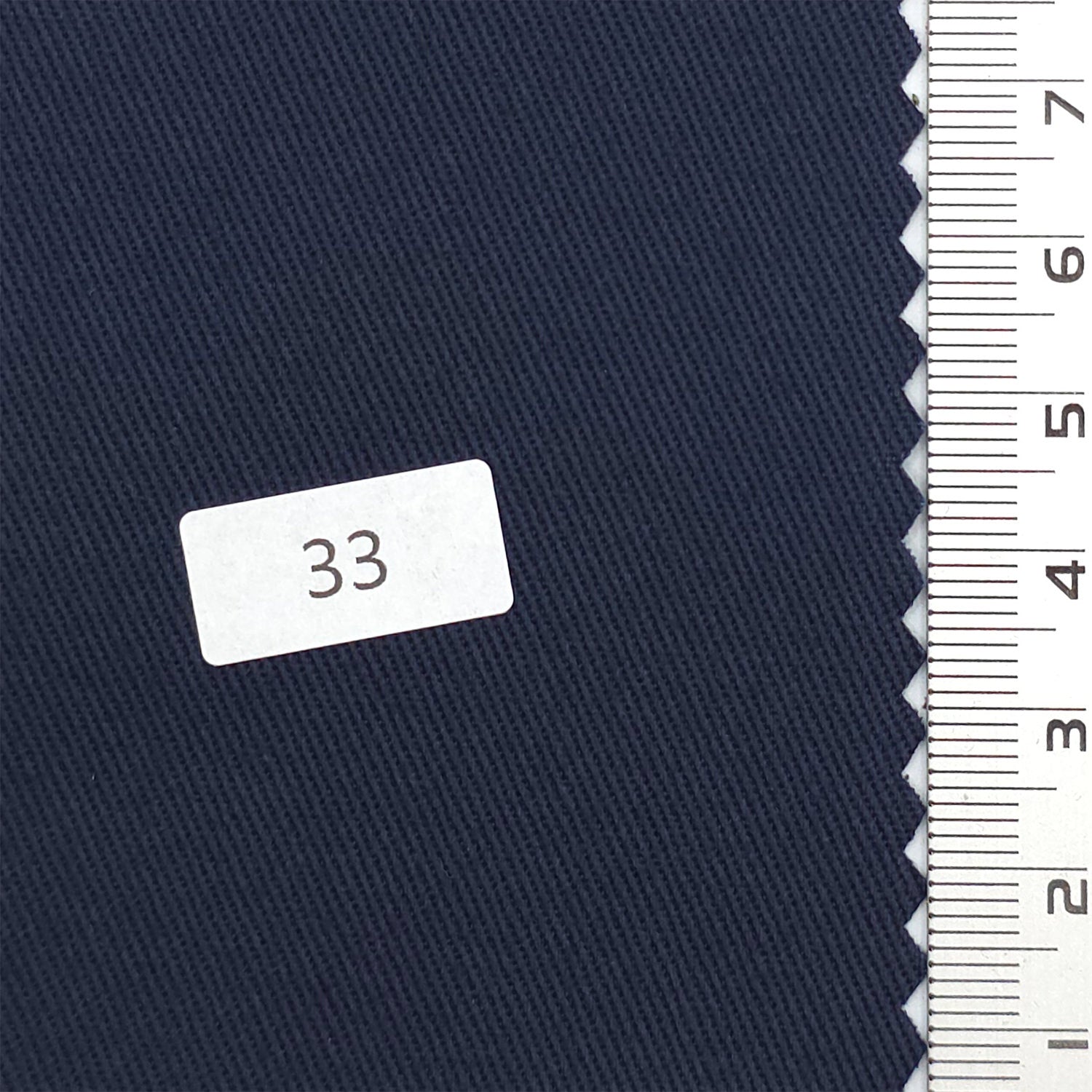 14 Count High Density Solid Twill Cotton Woven Fabric - FAB1816 - Navy