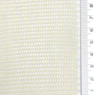 Resin Finished Rigid Nylon Mesh Knit Fabric - FAB1943 - Ivory
