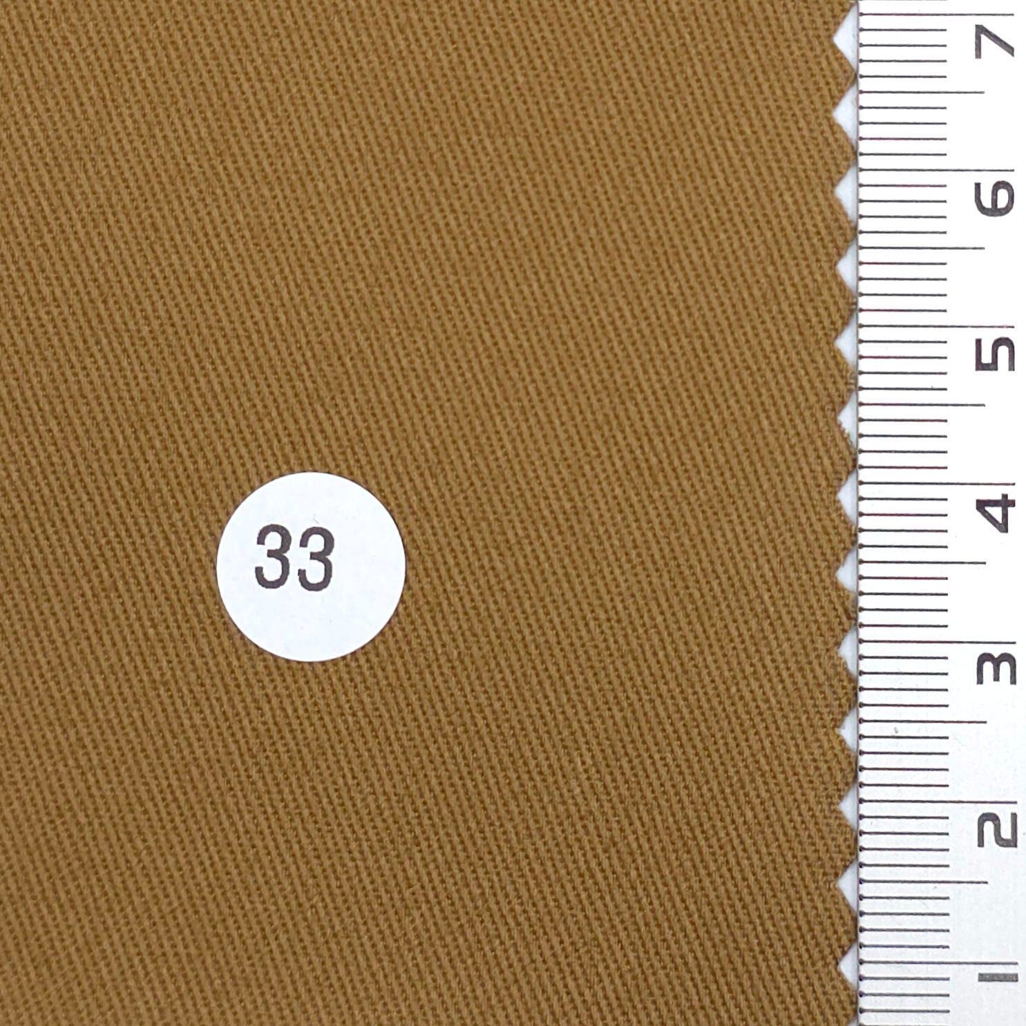 16 Count Solid Twill Cotton Woven Fabric - FAB1817 - Chocolate
