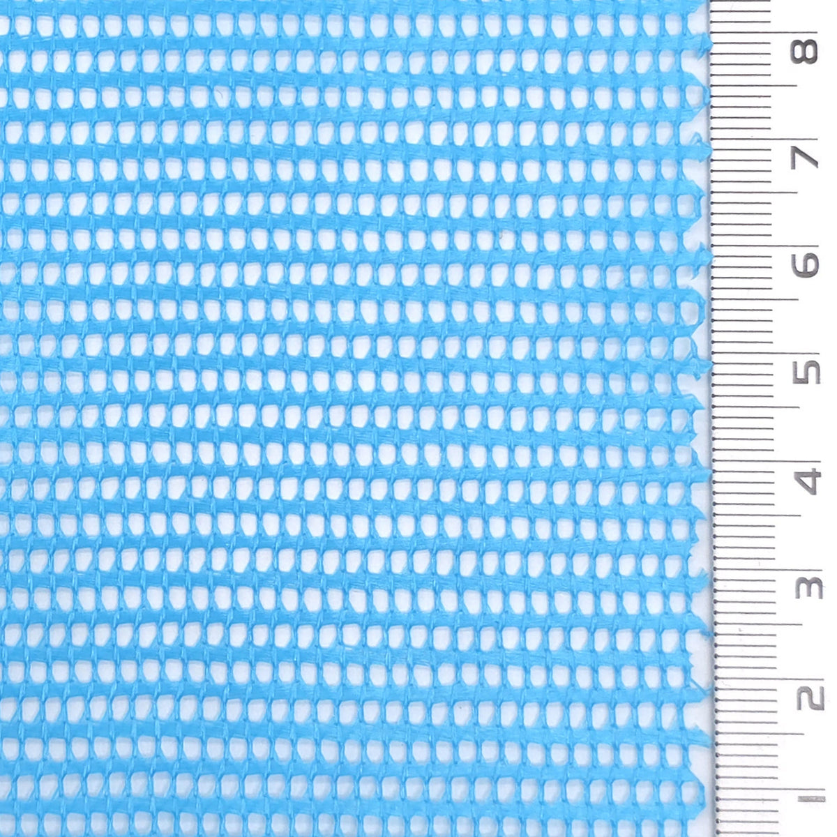 Resin Finished Rigid Nylon Mesh Knit Fabric - FAB1943 - Bright Blue