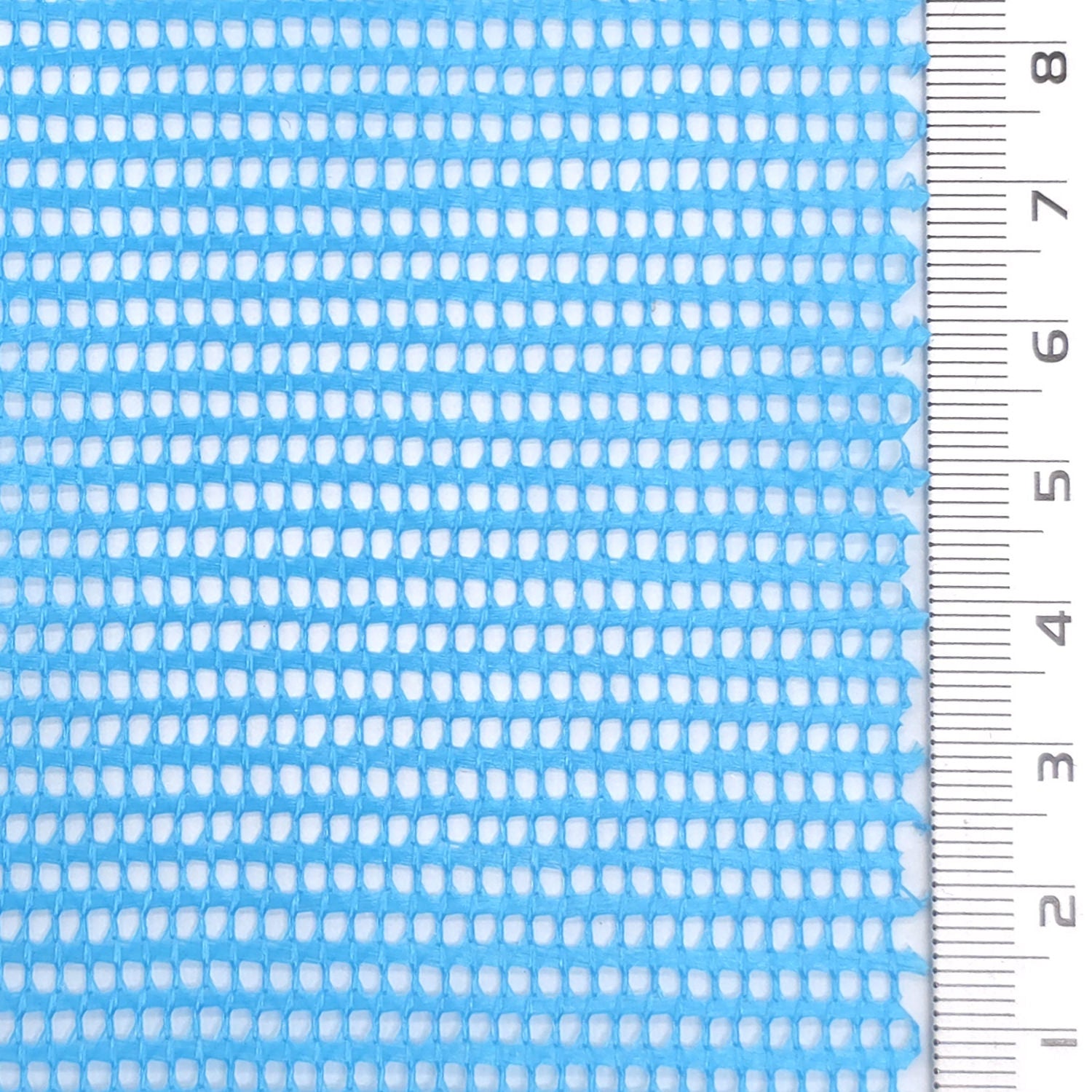 Resin Finished Rigid Nylon Mesh Knit Fabric - FAB1943 - Bright Blue