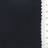 21 Wale Solid Corduroy Cotton Woven Fabric - FAB1747 - Black
