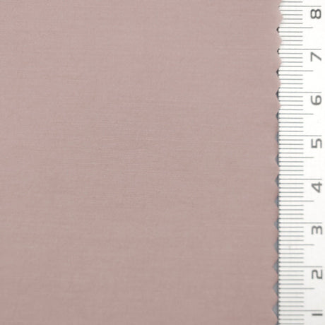 Light Weight Solid Plain Nylon Spandex Cotton Woven Fabric - FAB1731 - Dusty Rose
