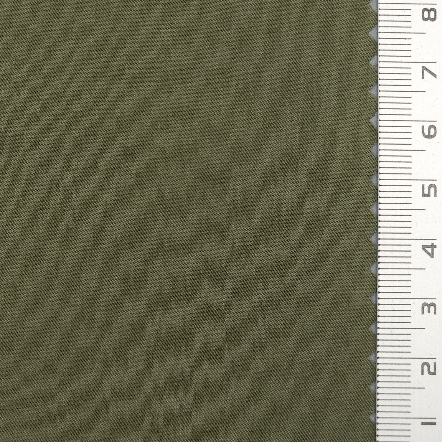 40s Solid Twill Cotton Woven Fabric - FAB1734 - Olive Green