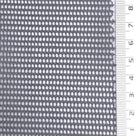 Resin Finished Rigid Nylon Mesh Knit Fabric - FAB1943 - Medium Gray