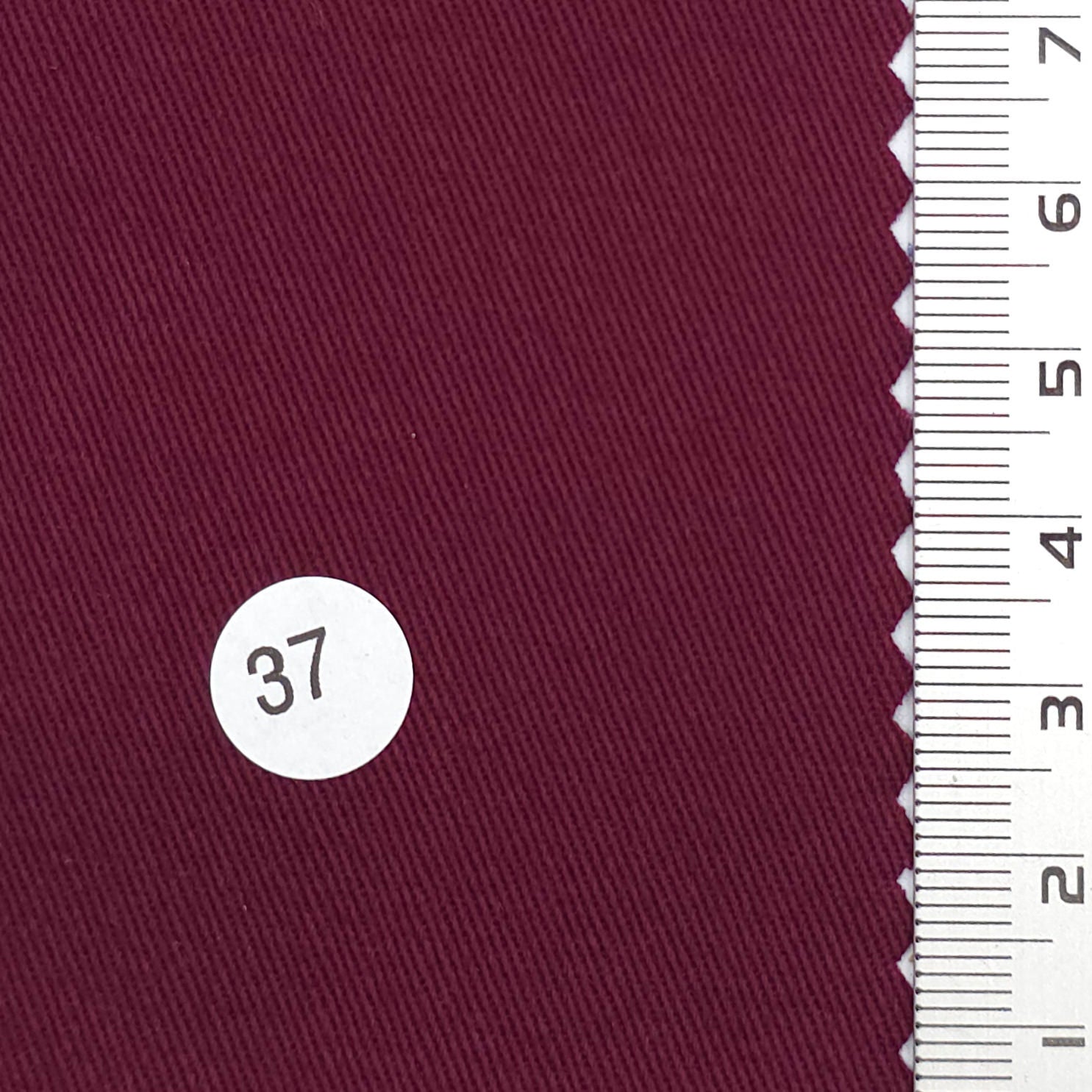 16 Count Solid Twill Cotton Woven Fabric - FAB1817 - Maroon