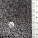 Solid Foil Slinky Spandex Polyester Knit Fabric - FAB 1698 - 38.Black Silver (38)