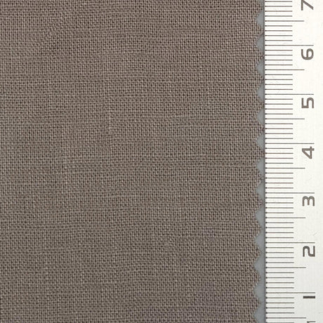 21s Solid Washing Linen Woven Fabric - FAB1678 - 1.Mirage-2.Rock-3.Dorado-4.Pale Oyster-5.Nomad-6.Silk-7.Cabbage Pont-8.Tallow-9.Bitter-10.Sorrell Brown 