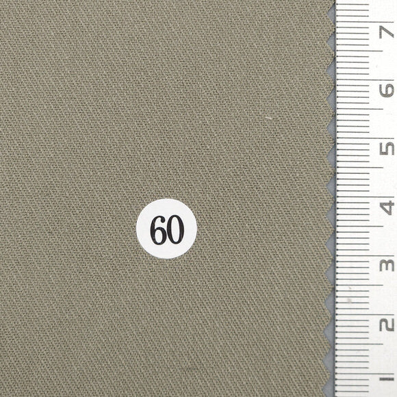 Solid Twill Polyester Spandex Rayon Woven Fabric - FAB1737 - Taupe Gray