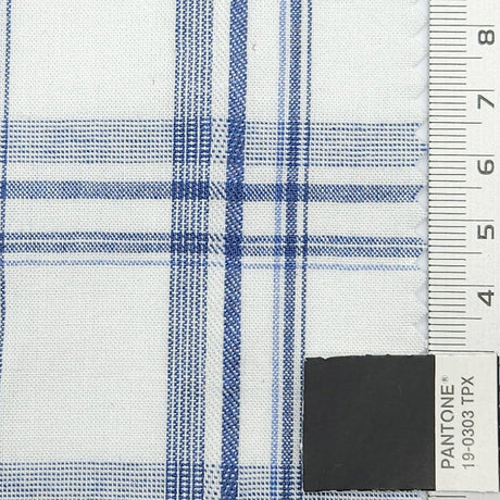 Tattersall Check YarnDyed Cotton Woven Fabric - FAB1746 - 1.Multi-2.Multi-3.Multi-4.Multi-5.Multi-6.Multi 