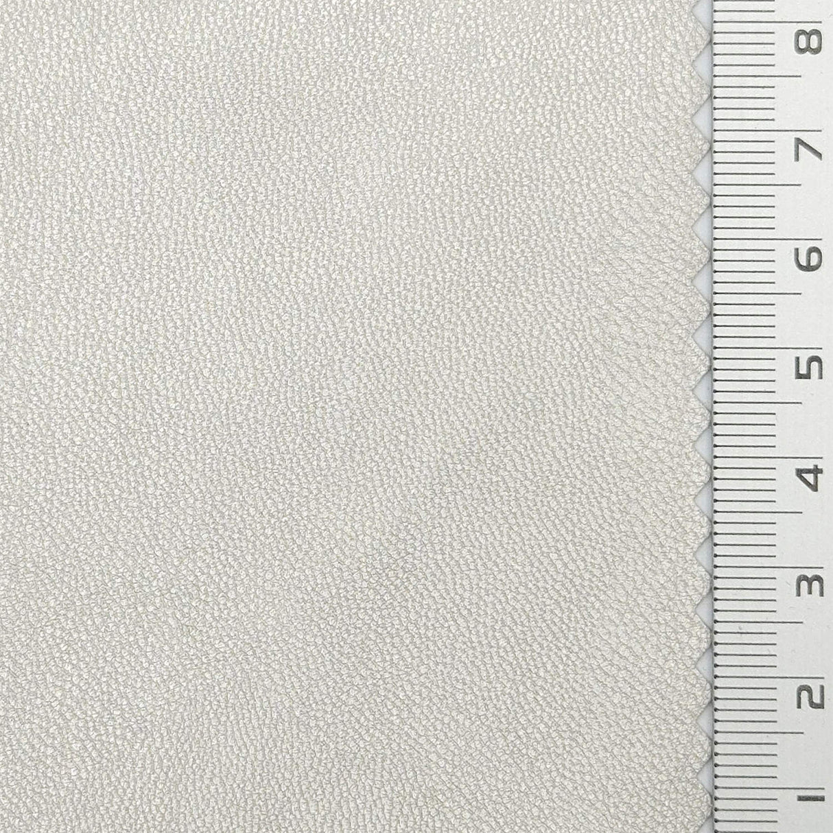 Soft Solid Leather Polyurethane Rayon Knit Fabric - FAB1806 - Ivory