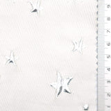 Dot Star Jacquard Polyester Nylon Metallic Woven Fabric - FAB1819